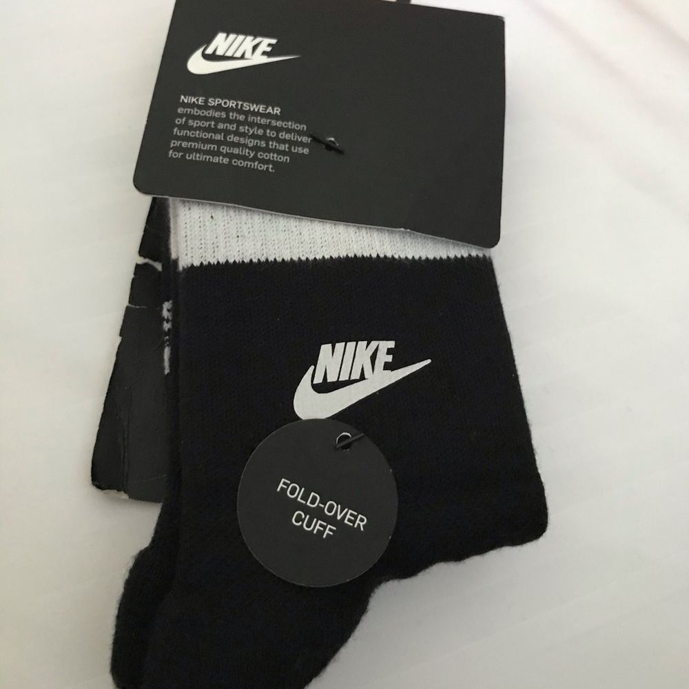 BRAND NEW Black Nike socks